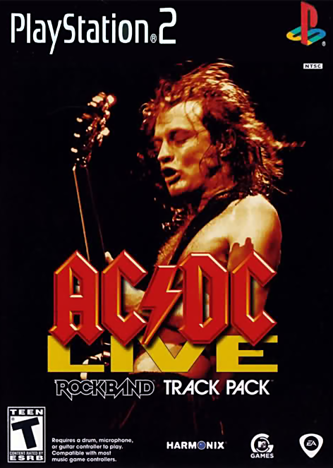 Cover art for AC-DC Live: Rock Band Track Pack