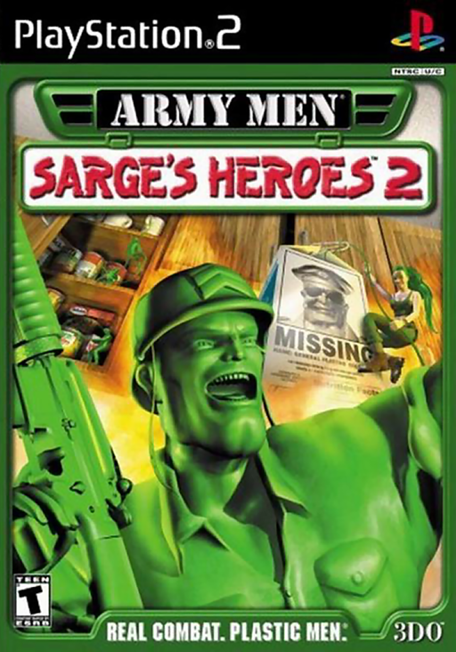 Cover art for Army Men: Sarge's Heroes 2