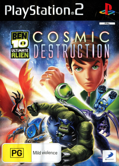 Cover art for Ben 10: Ultimate Alien Cosmic Destruction