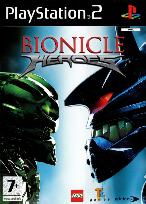 Cover art for Bionicle Heroes