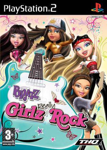 Cover art for Bratz: Girlz Really Rock