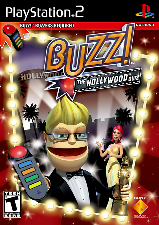 Cover art for Buzz! The Hollywood Quiz