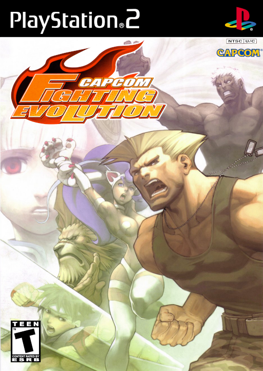Cover art for Capcom Fighting Evolution