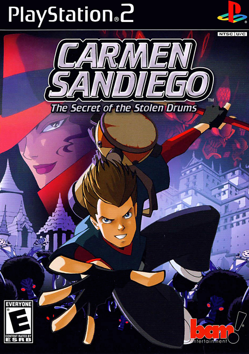 Cover art for Carmen Sandiego: The Secret of the Stolen Drums