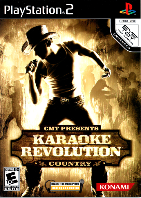 Cover art for CMT Presents: Karaoke Revolution - Country