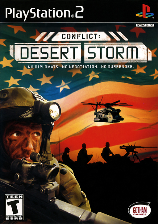 Cover art for Conflict: Desert Storm