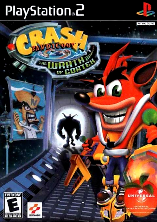 Cover art for Crash Bandicoot: The Wrath of Cortex