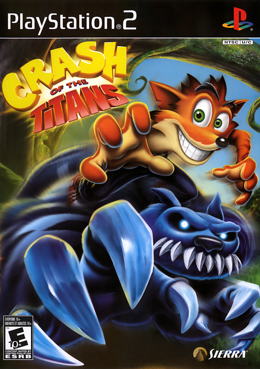 Cover art for Crash of the Titans
