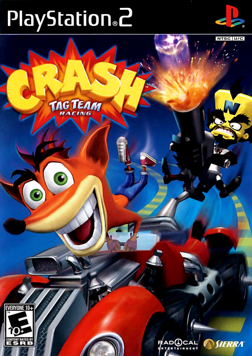 Cover art for Crash Tag Team Racing