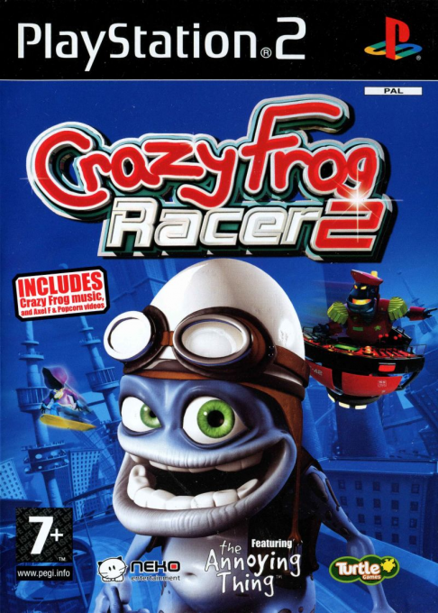 Cover art for Crazy Frog Arcade Racer