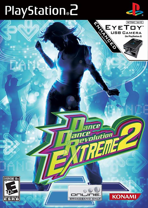 Cover art for Dance Dance Revolution Extreme 2