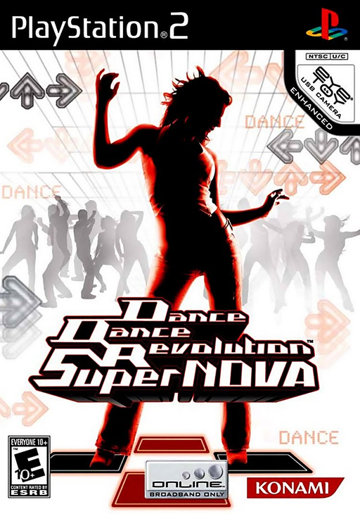 Cover art for Dance Dance Revolution SuperNOVA