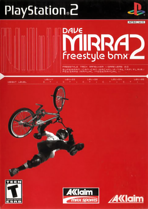 Cover art for Dave Mirra Freestyle BMX 2
