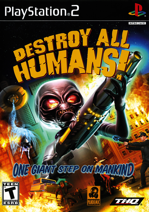 Cover art for Destroy All Humans!