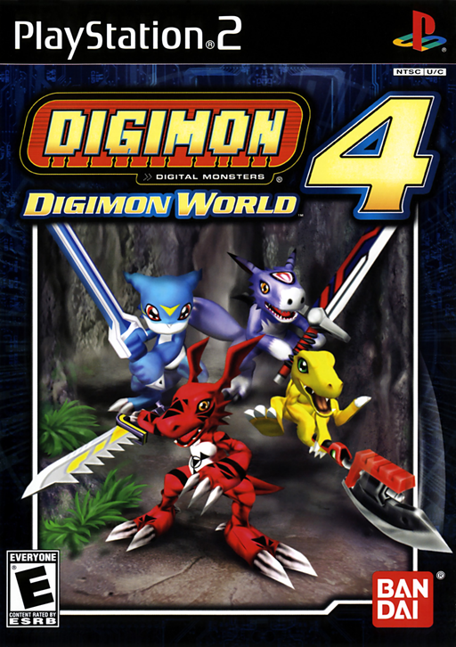 Cover art for Digimon World 4