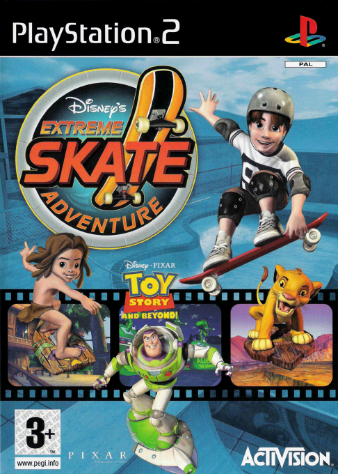 Cover art for Disney's Extreme Skate Adventure