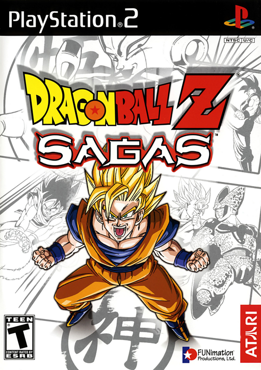 Cover art for Dragon Ball Z: Sagas