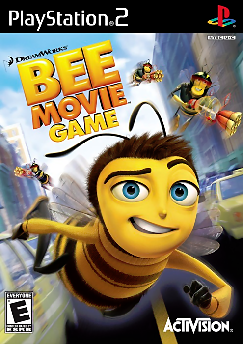 Cover art for DreamWorks Bee Movie Game