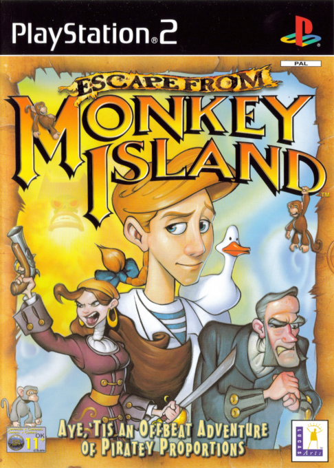 Cover art for Escape from Monkey Island