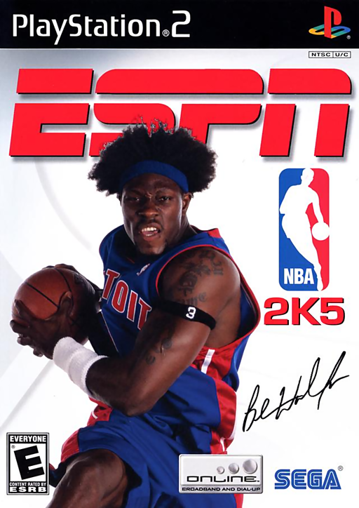 Cover art for ESPN NBA 2K5