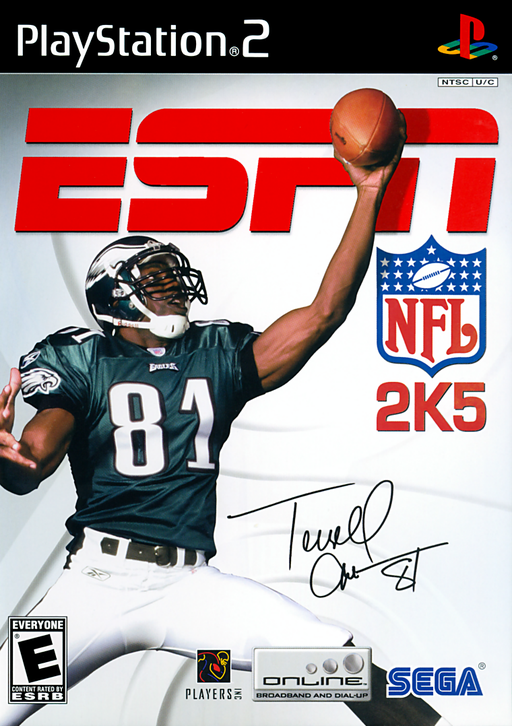 Cover art for ESPN NFL 2K5