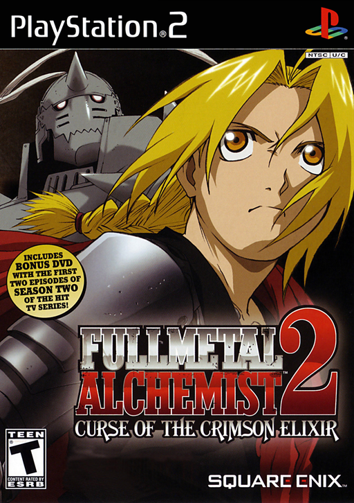 Cover art for Fullmetal Alchemist 2: Curse of the Crimson Elixir