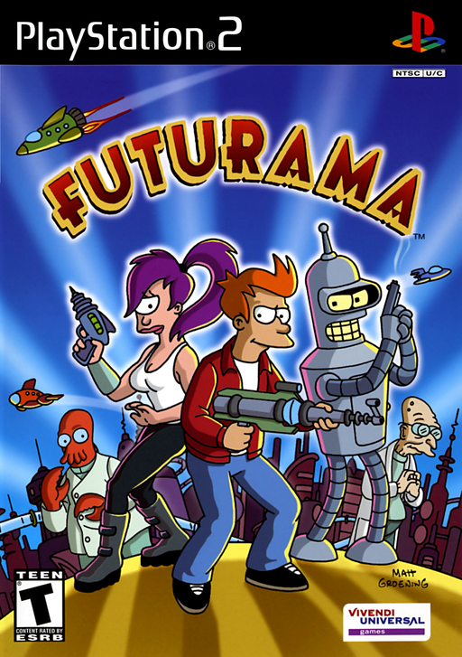 Cover art for Futurama
