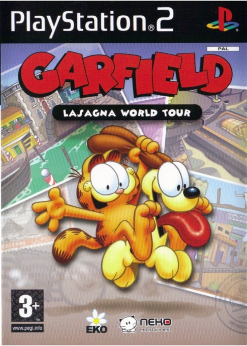 Cover art for Garfield: Lasagna World Tour