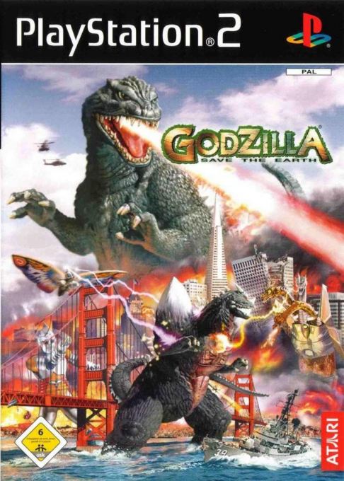 Cover art for Godzilla: Save the Earth