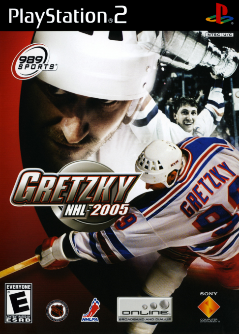 Cover art for Gretzky NHL 2005