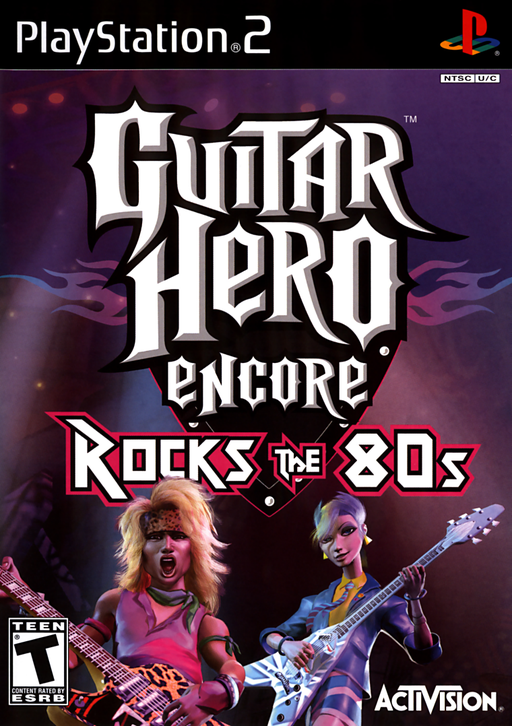 Cover art for Guitar Hero Encore: Rocks the 80s