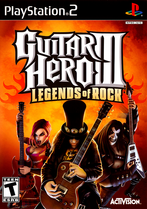 Cover art for Guitar Hero III: Legends of Rock