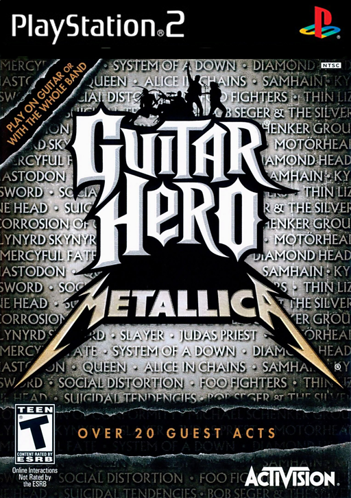 Cover art for Guitar Hero: Metallica