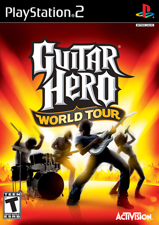 Cover art for Guitar Hero World Tour