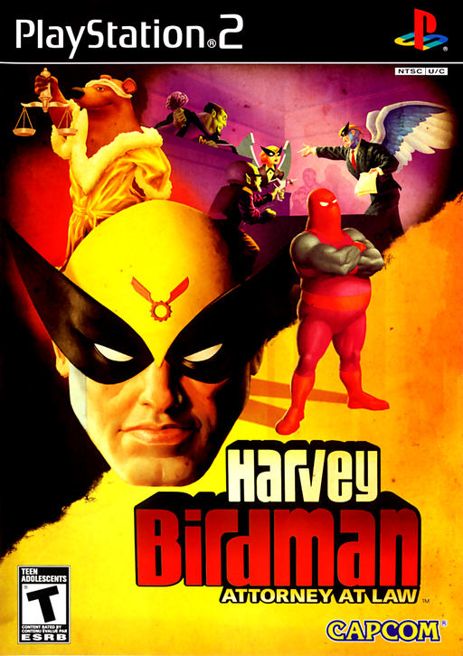 Cover art for Harvey Birdman: Attorney at Law