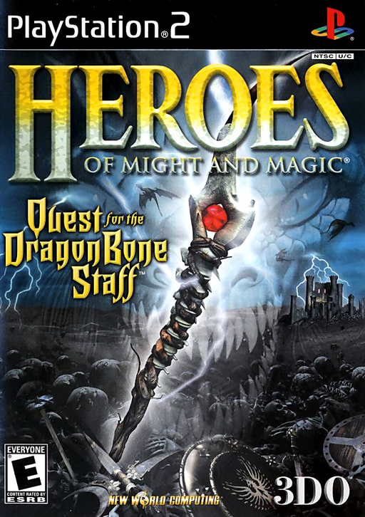Cover art for Heroes of Might and Magic: Quest for the DragonBone Staff