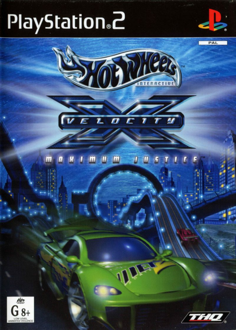 Cover art for Hot Wheels: Velocity X - Maximum Justice