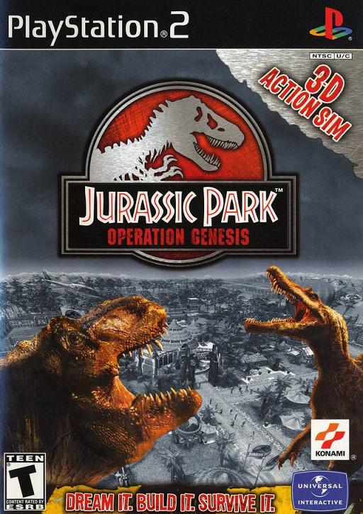 Cover art for Jurassic Park: Operation Genesis