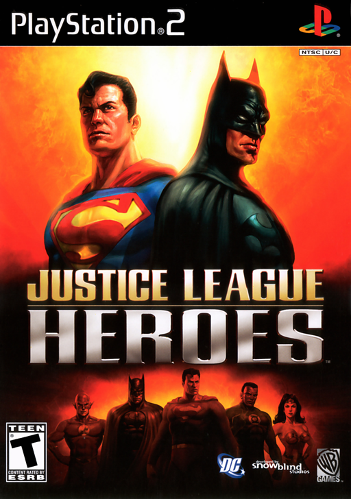 Cover art for Justice League Heroes