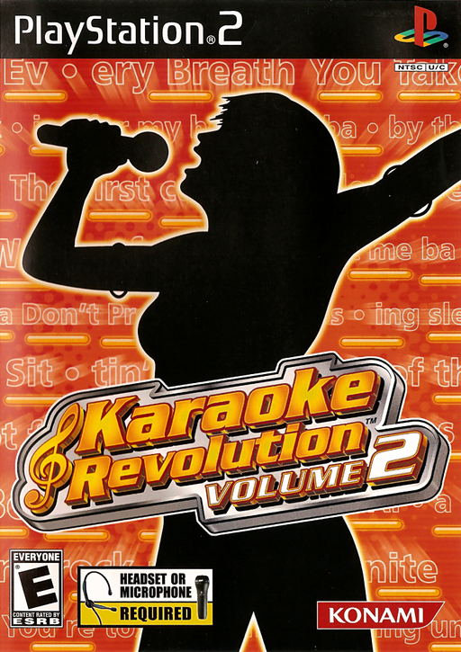 Cover art for Karaoke Revolution Volume 2