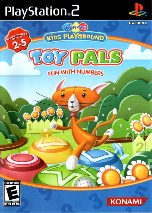 Cover art for Konami Kids Playground: Toy Pals Fun with Numbers