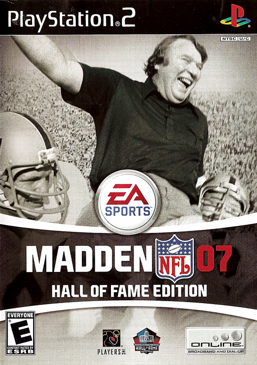Cover art for Madden NFL 07: Hall of Fame Edition