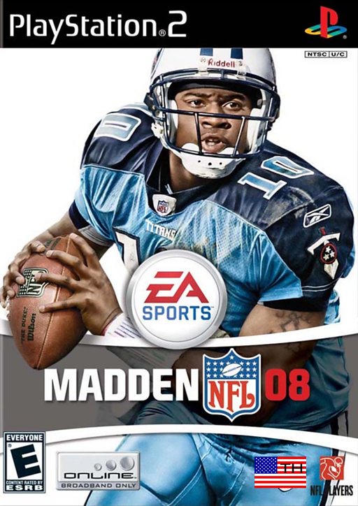 Cover art for Madden NFL 08