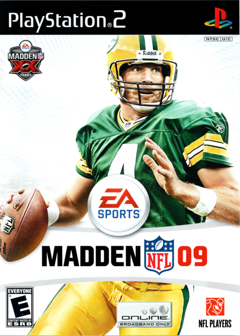 Cover art for Madden NFL '09