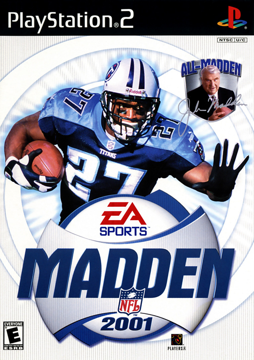 Cover art for Madden NFL 2001