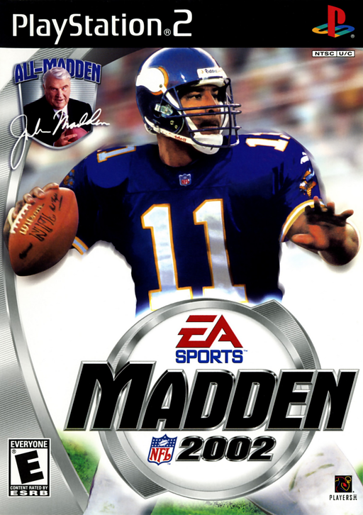 Cover art for Madden NFL 2002