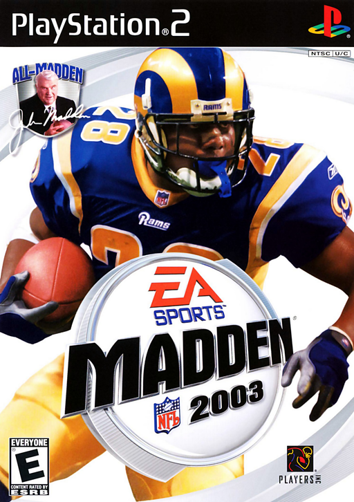 Cover art for Madden NFL 2003