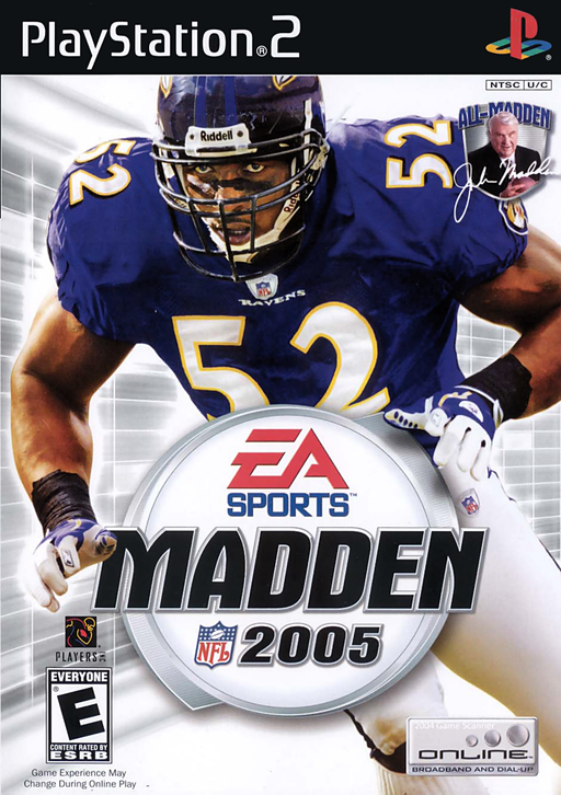 Cover art for Madden NFL 2005