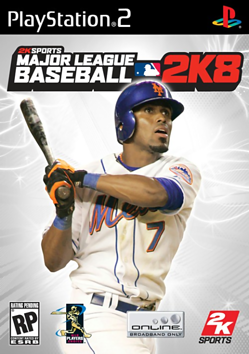 Cover art for Major League Baseball 2K8