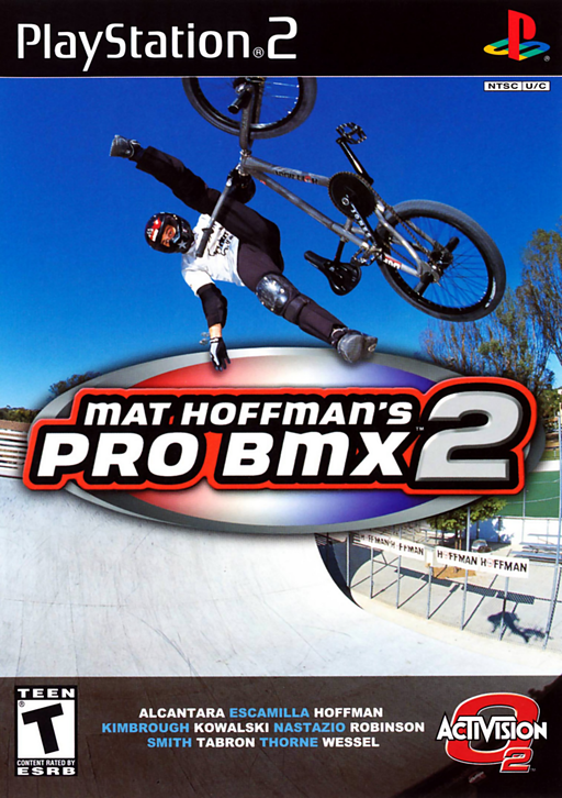 Cover art for Mat Hoffman's Pro BMX 2